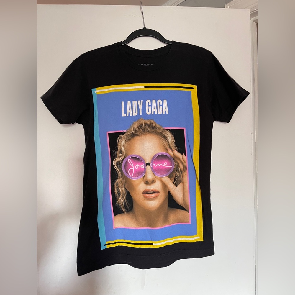 Lady Gaga‎ Joanne World Tour T Shirt SZ S